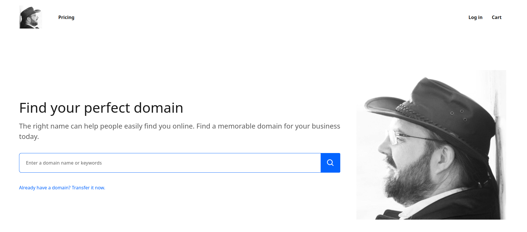 I started a domain name registration srvice